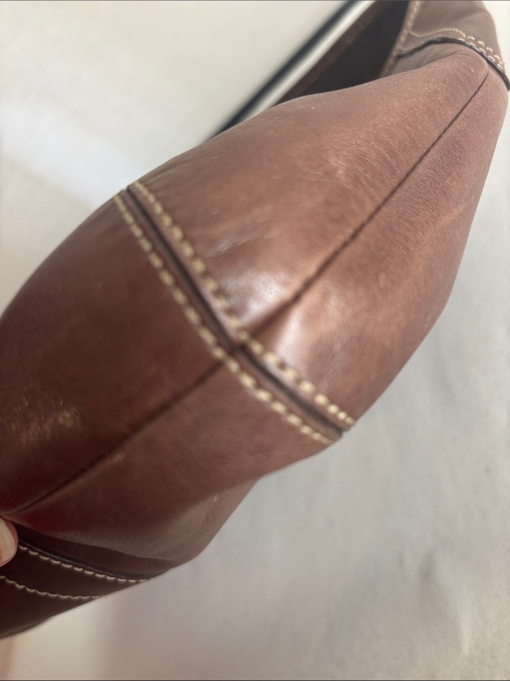 Coach Ergo Brown Leather Shoulder Bag - Picture 5 of 16